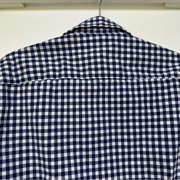 ASOS | Men's Long Sleeve Button Down Shirt White & Blue - Picture 5 of 9